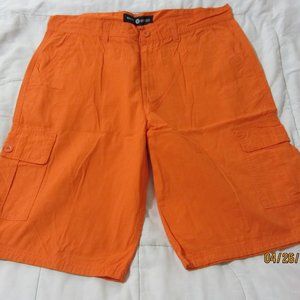 Enyce Cargo Shorts Men's Size 42 Orange